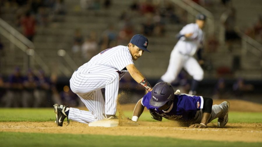 The Wildcats fell to Northwestern State 6-4 in the first game of the Wildcat Invitational on March 4 at Hi Corbett Field in Tucson, Arizona. The Wildcats have started the season strong with first year coach Jay Johnson. 