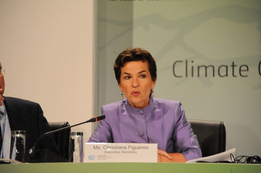 Christiana Figueres, executive secretary of the UNFCCC, at the COP17 in Durban, South Africa. Figueres will step down from her position this July.
