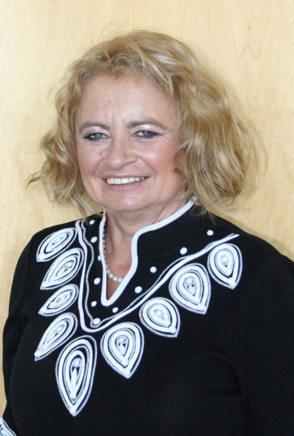 Headshot of Professor of Optical Sciences Galina Khitrova in August 2014.