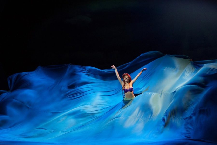 Cecilia Lole performs as Ariel in The Little Mermaid this summer.
