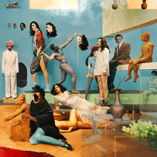 (Mute) Yeasayer is a rock band that hails from Brooklyn, NY. The band has produced four studio albums together, and has been touring in support of its newest album, Amen & Goodbye.