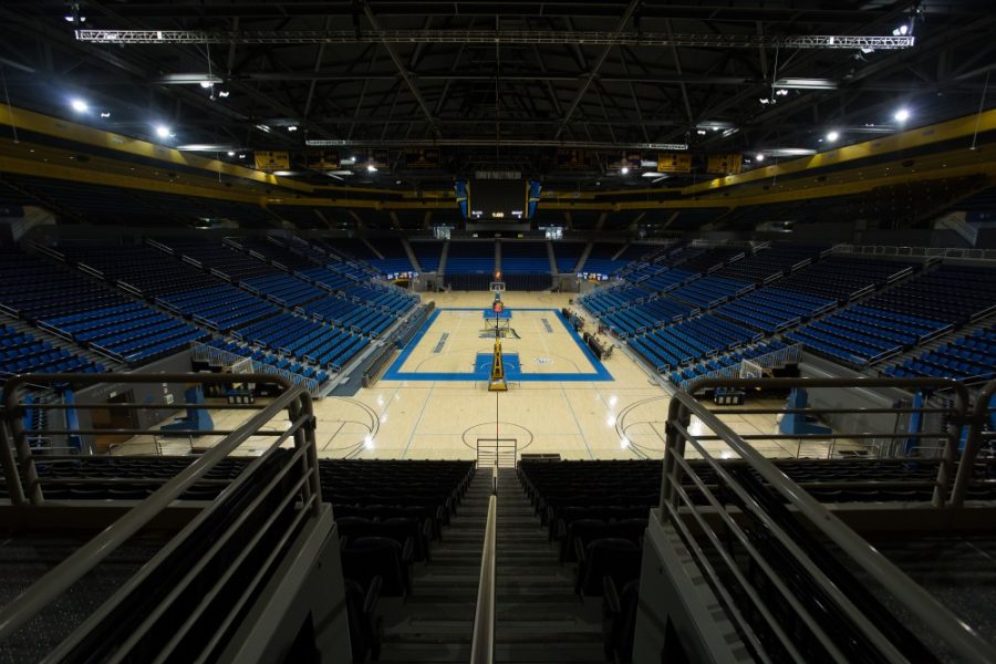 John & Nell Wooden Court, at Pauley Pavillion, Jan. 20. The UCLA Bruins have played at Pauley since 1965. 