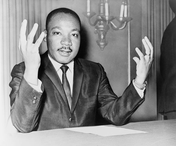 Dr.+Martin+Luther+King+Jr.+during+a+press+conference+on+Nov.+6%2C+1964.+Centennial+Hall+will+be+holding+a+free+concert+on+Jan.+15+to+celebrate+him.