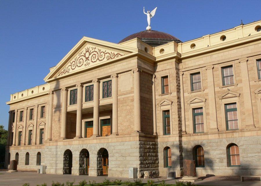 The Arizona State Capitol Building located in Phoenix, Ariz. in Aug. 2006. The Arizona Senate just passed SB 1142 on to review in the house.
