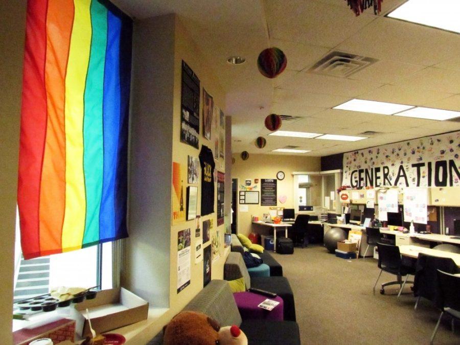 Staff+and+frequenters+of+LGBTQ+Resource+Center%2C+located+on+the+fourth+floor+of+the+Student+Union+Memorial+Center%2C+advocate+for+a+larger%2C+improved+space+to+meet+the+needs+of+the+growing+LGBTQ+community+at+the+UA.