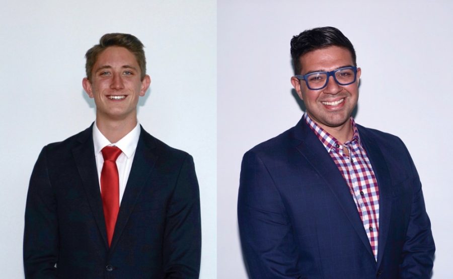 ASUA presidential candidates Matt Lubisich and Stefano Saltalamacchia will advance to the general election to be held on Feb. 28 and March 1.