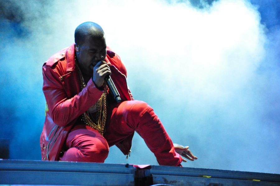 Kanye West performing at Lollapalooza in Chile in 2011. A student developed a program capable of producing Kanye-like verses.
