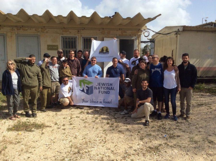 The Heroes to Heroes Journey to Israel team during their trip in March 2016. Two soldiers who have been through the Heroes to Heroes program will speak at the university on Tuesday, March 21.