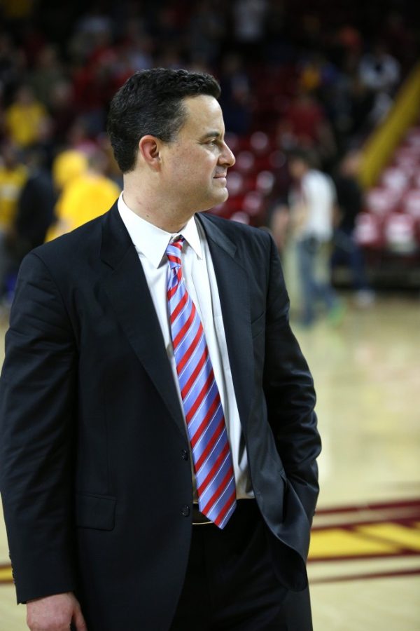 Arizona+head+coach+Sean+Miller+looks+on+after+the+Wildcats+73-60+victory+over+the+Arizona+State+Sun+Devils+on+Saturday%2C+March+4.%26nbsp%3B
