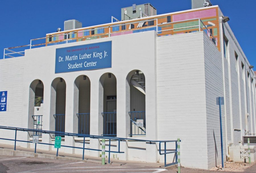 The Dr. Martin Luther King Jr. Student Center located on Second Street and Mountain Avenue. The center is under renovations and will have a soft-opening on May 3.