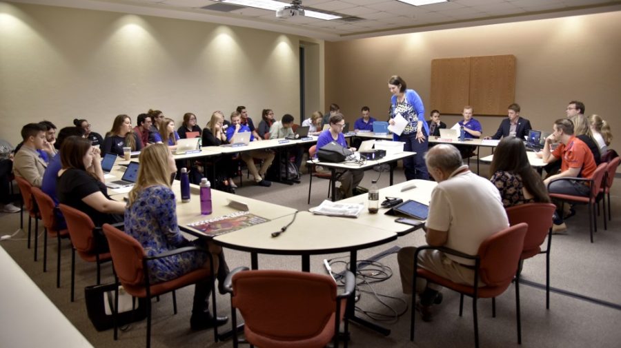 ASUA met on to discuss student costs and club funding in the Student Union Memorial Center on March 1.
