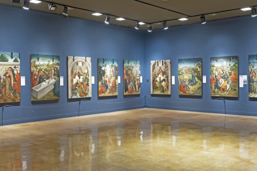 A+gallery+view+of+the+Retablo+of+Ciudad+Rodrigo+art+exhibit+at+the+UA+Museum+of+Art.+This+art+exhibit+has+been+on+permanent+display+since+the+1960s+after+it+was+donated+by+Samuel+H.+Kress.