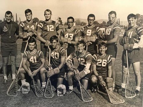 The UA 1968-1969 lacrosse team. During the 2017 Homecoming weekend, many of the players from the '60s revisited the place where they once suited up in red and blue.