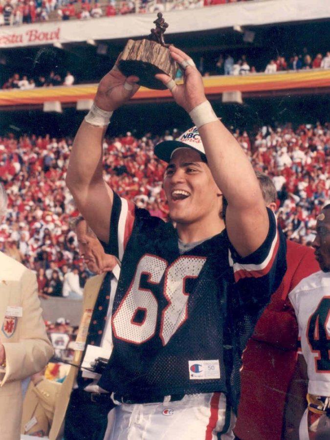 Tedy Bruschi is the all-time sack leader in NCAA history.