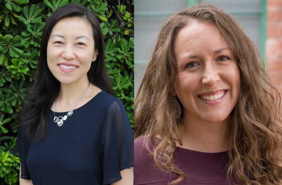 Two of the winners of the 2017 Global Excellence awards. Jenny Lee, left, is a professor at the Center for the Study of Higher Education, and Jenna Flores, right, is a Ph.D. Candidate in Second Language Acquisition & Teaching.

Left: Courtesy Jenny Lee
Right: Courtesy Jenna Flores