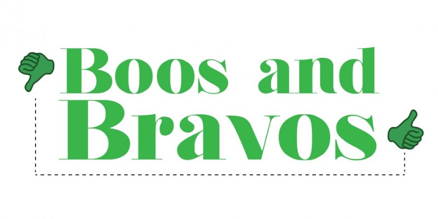 Boos and Bravos - Sustainability
