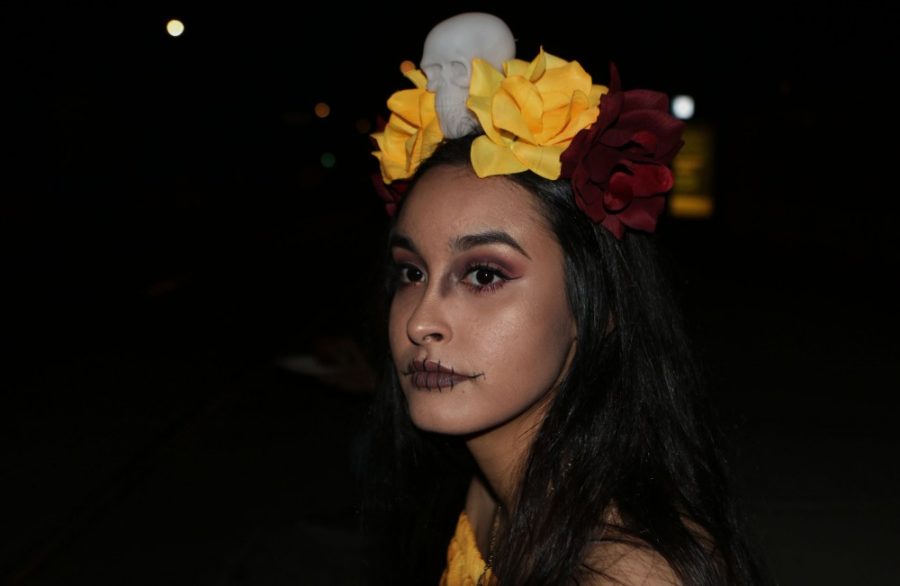 Kimberly Munoz participates in the 2017 All Souls Procession on Nov. 5.