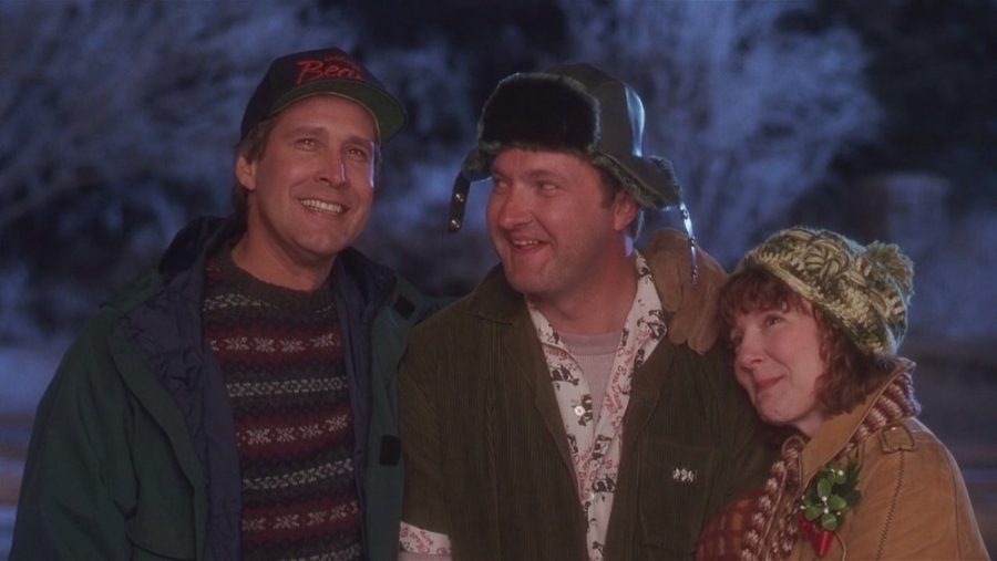 Chevy Chase, Randy Quaid and Miriam Flynn in National Lampoons Christmas Vacation (1989)
