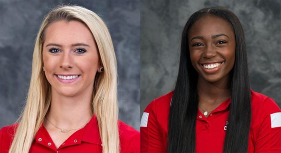 Alyssa Denham(left) is a sophomore outfielder transfering from ULL and Aleah Craighton(right) is a redshirt senior pitcher transfering from ULL.