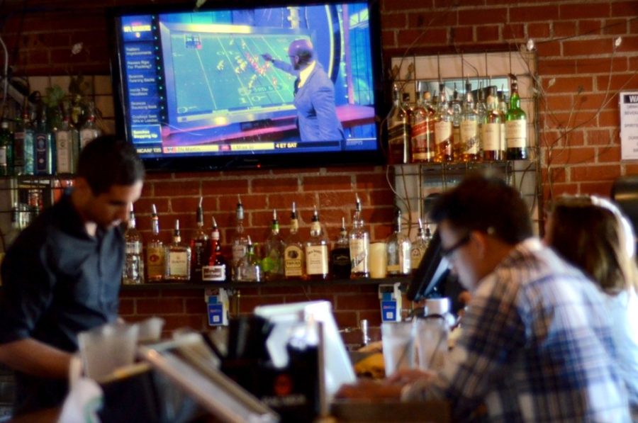 Gentle Bens, a bar and grill on University Boulevard, is one of the top spots to watch sports games, including Arizona football and basketball games.