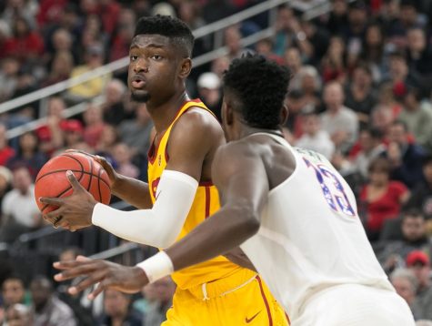  
Arizona wins Pac-12 Championship Game for second consecutive year behind Deandre Ayton's 32 points and 18 rebounds. 