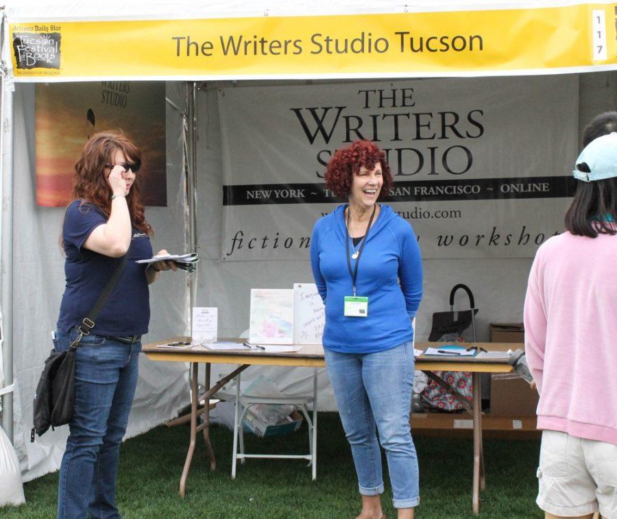 The+Writers+Studio+Tucson+is+and+exhibitor+at+the+2018+Tucson+Festival+of+Books.+The+studio+offers+writers+with+classes+and+courses+to+improve+their+skills