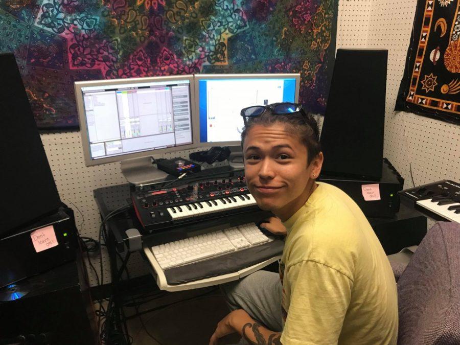 Nat Anderson, a graduate getting a degree in music and business, has a passion for composing and producing his own songs and said he wants to continue to do that in the future.