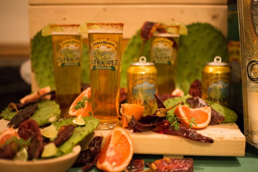 Sierra Nevada Brewery prepared a unique ale with cactus and grapefruit, displayed during the 2nd Annual Tucson 23 Mexican Food Festival.