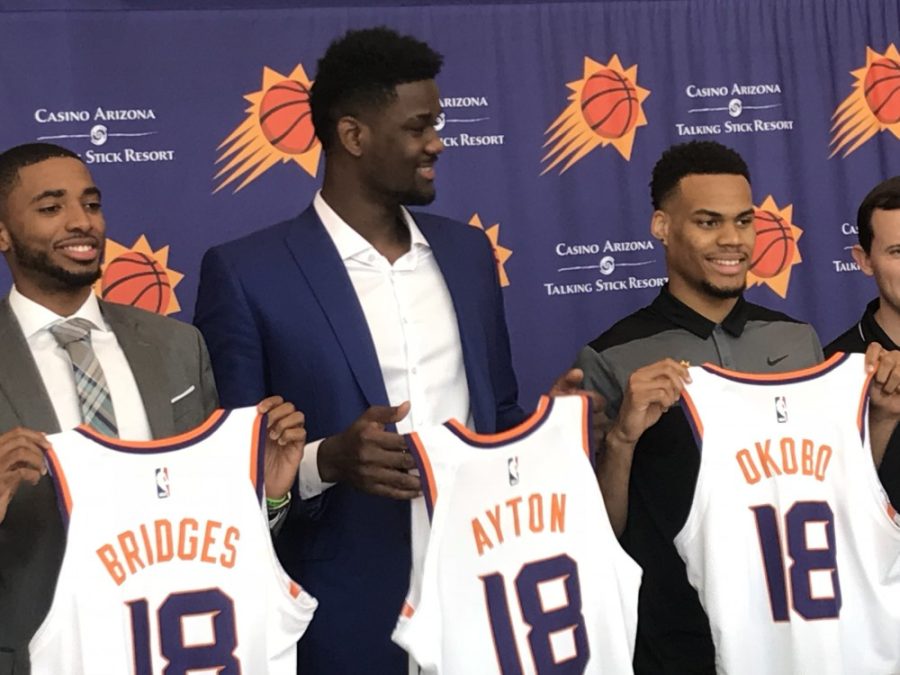 Suns introduce Ayton, new era