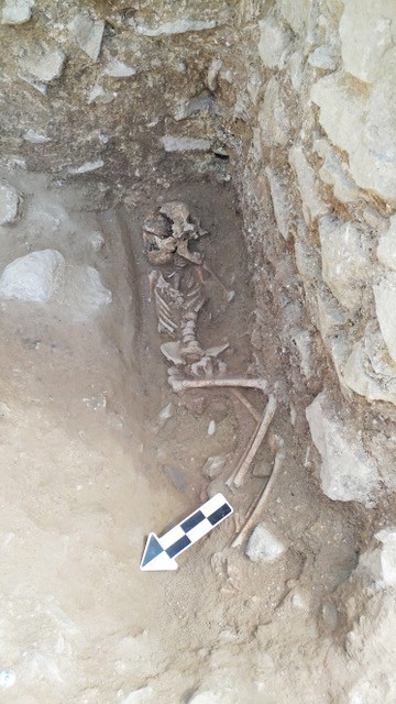 The skeleton was found at La Necropoli dei Bambini, which translates to “Cemetery of the Babies, by a team of UA archaeologists in Italy. 