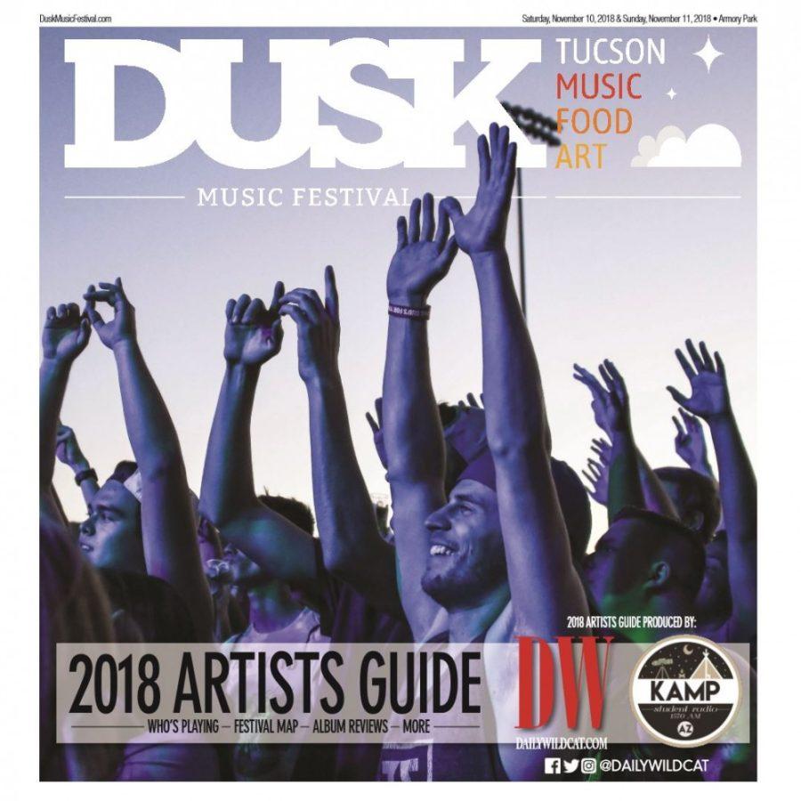 2018 DUSK Artists Guide cover