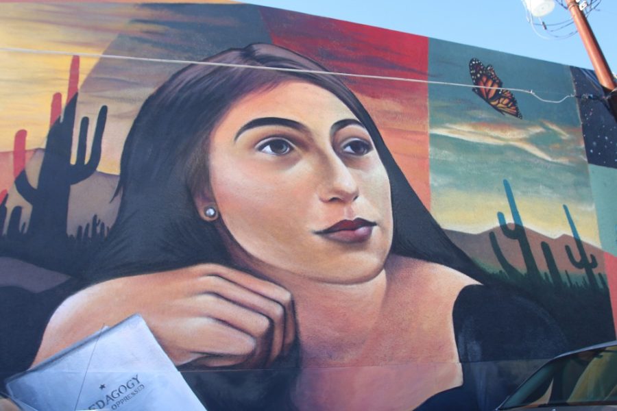 UA students paint the town with new mural