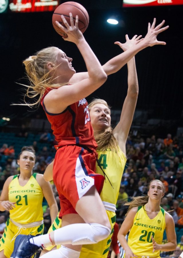 Arizona womens basketball falls 77-63 to Oregon in Pac-12 Tournament
