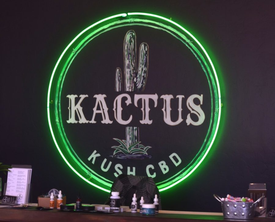 Kactus Kush, an Arizona based CBD oil company that just opened at 3455 E Speedway Blvd. The store’s mission is to make CBD products available to the public for their therapeutic benefits.
