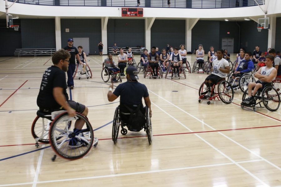 Wheelchair basketball camp gives players the fundamentals