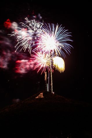 The firework show at "A" Mountain, is one of Tucson's biggest 4th of July show. The event is sponsored by Desert Diamond Casinos and partners with the Tucson Fire Department (TFD) to provide a safe show for the community.