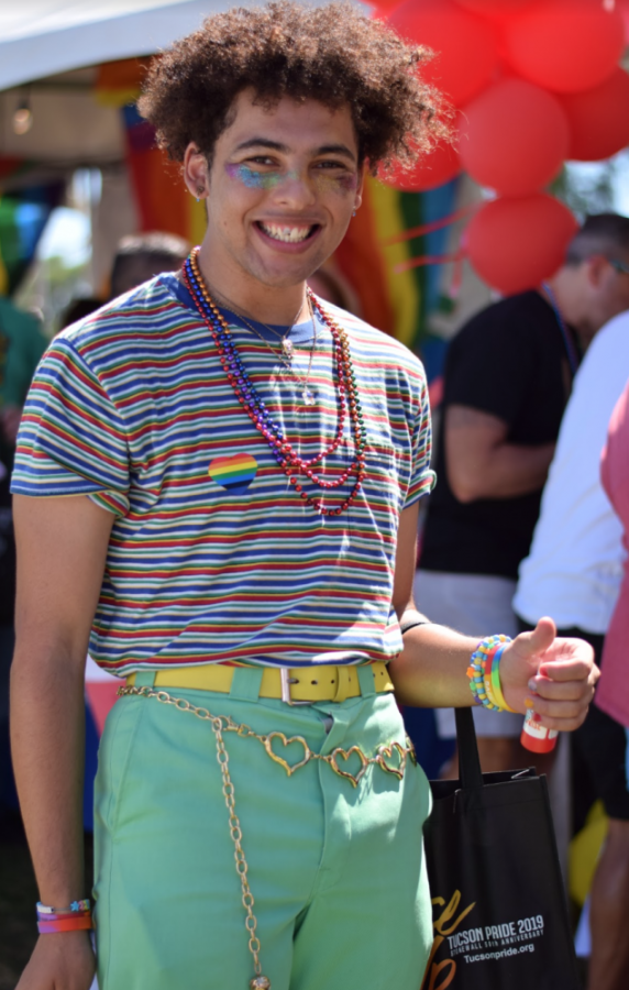 On Saturday, Sept. 28, 2019 community members gathered together to walked in the Tucson Pride Parade and later celebrated at a festival held at Reid Park. 