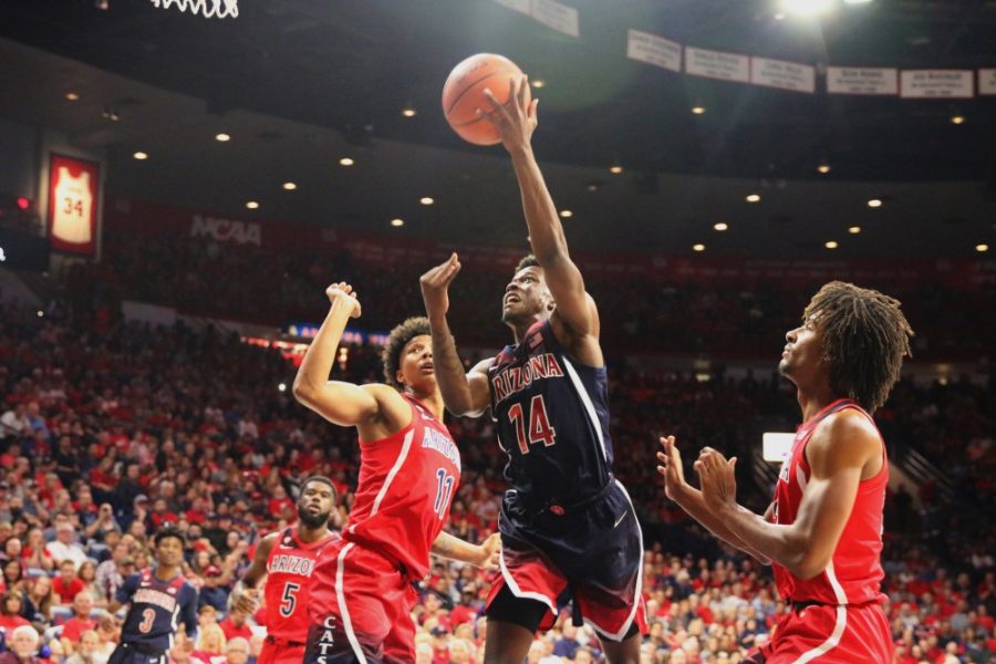 Arizona basketball kicks off their season with their annual Red-Blue game, where the Arizona roster is spilt into two teams and play a full game against one another. The Red-Blue game gives the team a chance to show off to their fans and get pumped up for the upcoming season. 