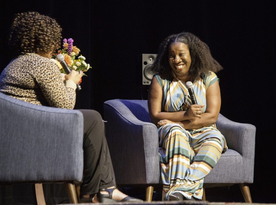 A “fireside chat,” with Tarana Burke, founder of the #metoo movement at the University of Arizona in Tucson on Wednesday, October 30, 2019.
