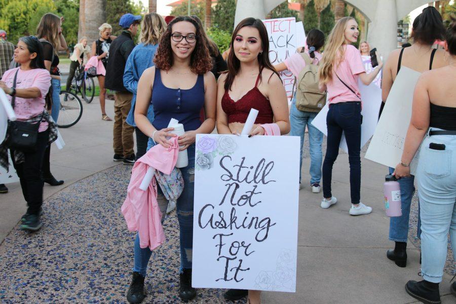 The SlutWalk returns to the Arizona campus. This is an annual event which is put on by the universitys FORCE program. 