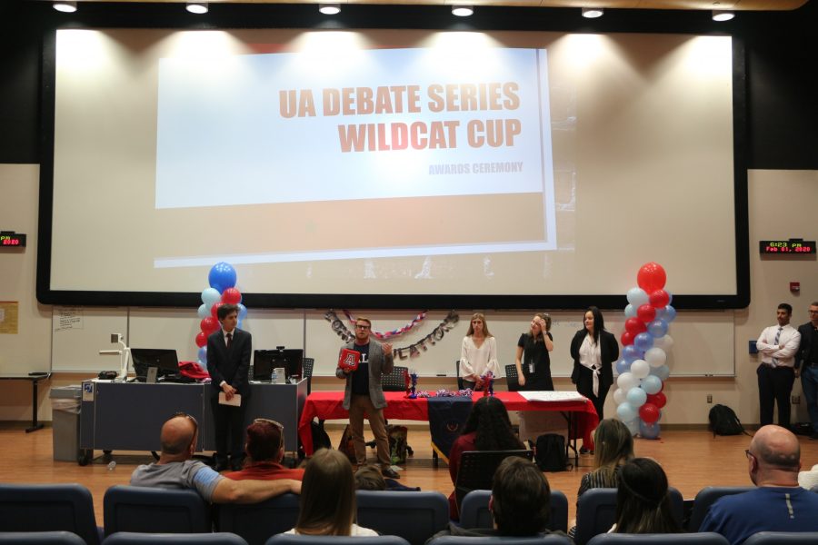The UA Debate Series hosted the Wildcat Cup High School Debate Tournament.