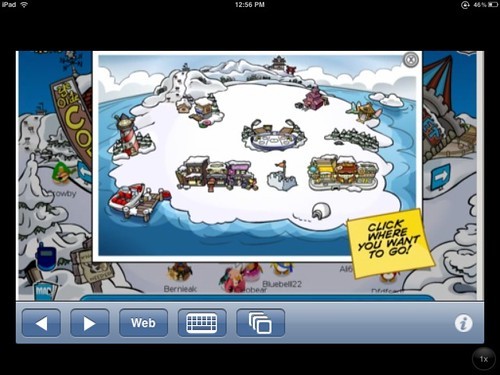 Club Penguin on the iPad via Cloud Browse (CC BY-SA 2.0) by Wesley Fryer