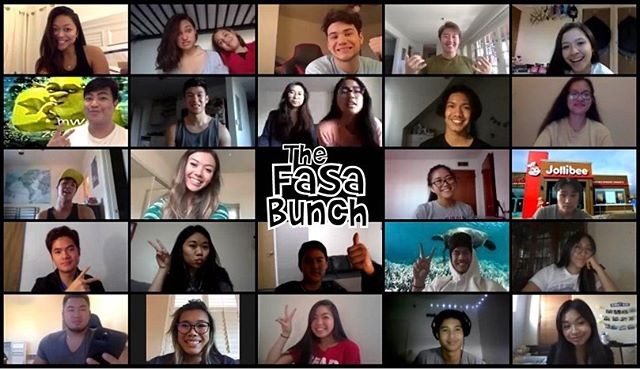 FASAs first online general meeting, which was held on April 2, featured almost forty of their members.