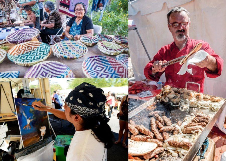 Tucson Meet Yourself is a yearly festival celebrating diverse cultures and communities in the city. 