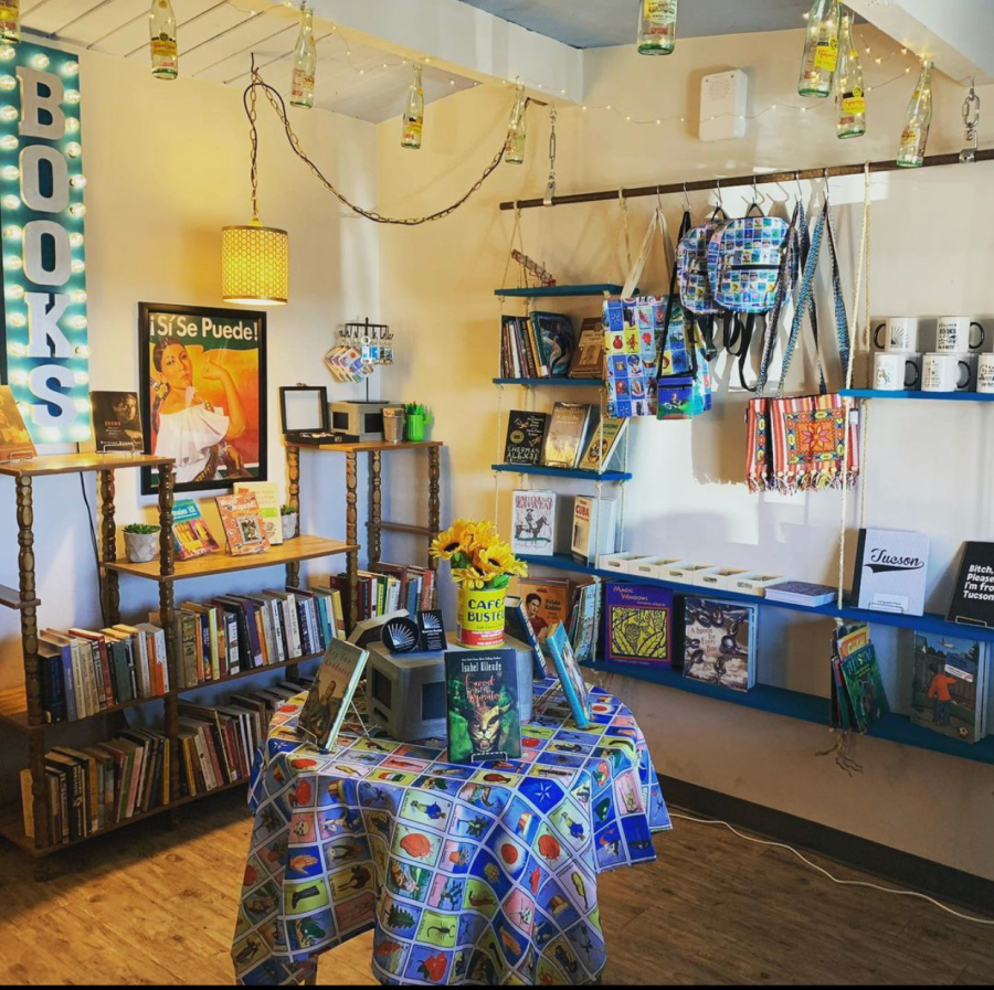  The inside of Barrio Books pictured on its opening on Jan. 02, 2021. (Courtesy Syrena Arevalo-Trujillo)