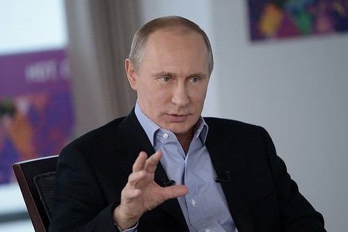 Vladimir Putin by theglobalpanorama is licensed under CC PDM 1.0