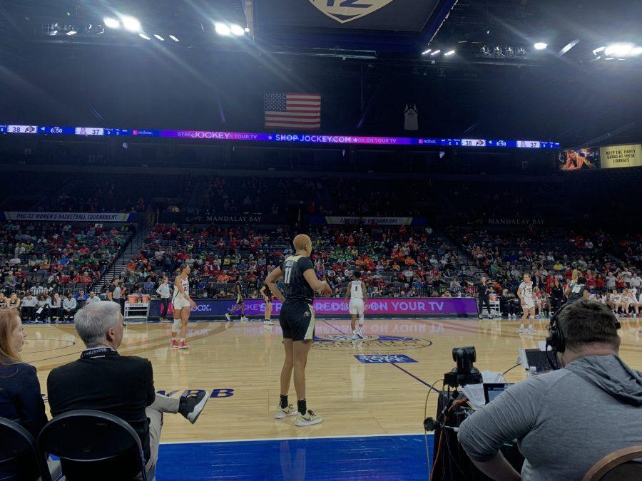 On Thursday, March 3 Arizona womens basketball played in the quarterfinals of the Pac-12 tournament against Colorado in Las Vegas, Nevada. Arizona would lose the game 45-43. 