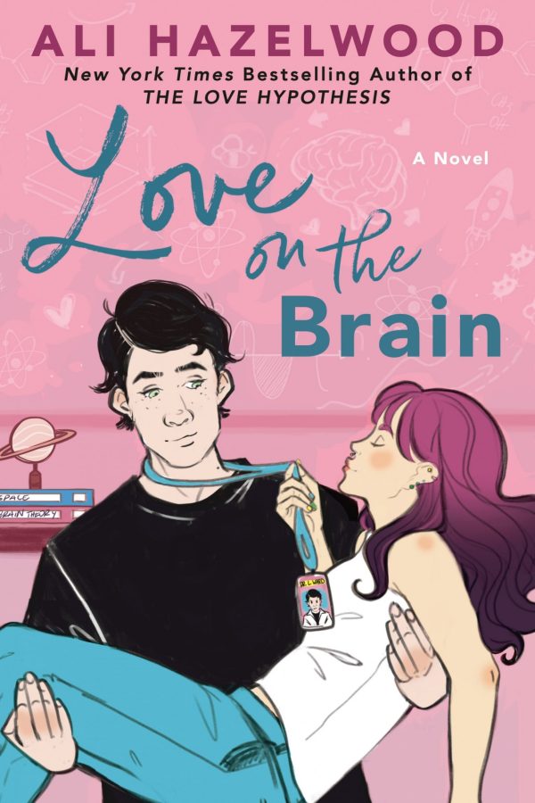 Book cover of Love on the Brain by Ali Hazelwood. Out now from Berkley Books, an imprint of Penguin Random House. 