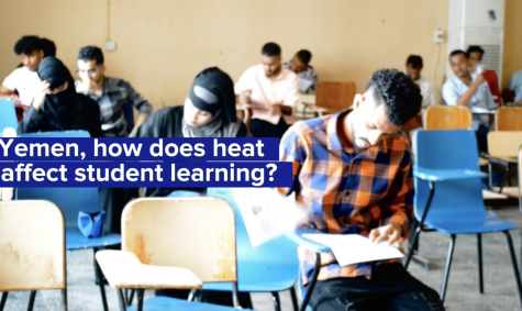 Yemen, how does heat affect student learning?
