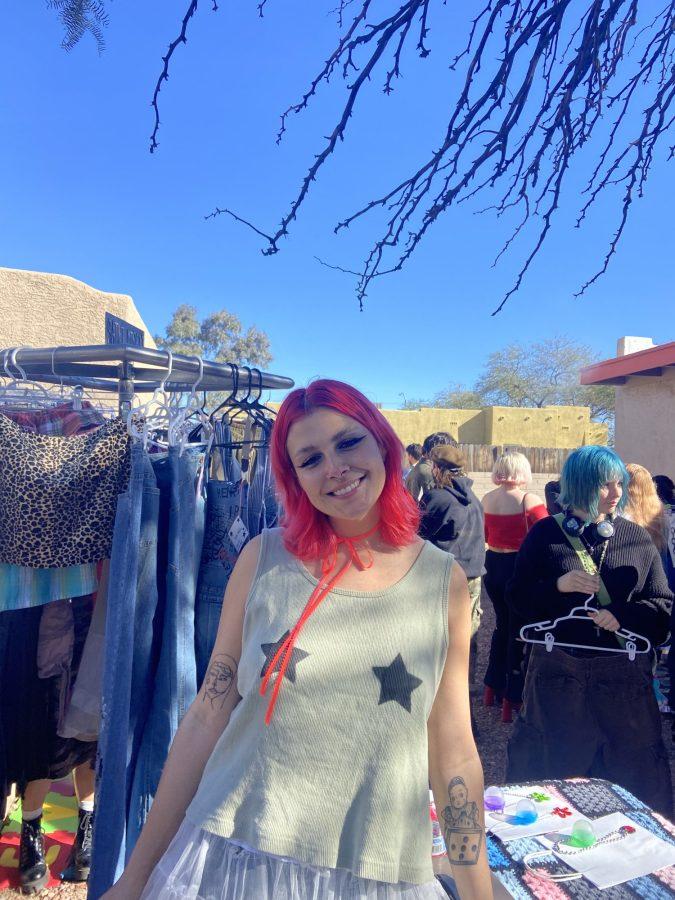  University of Arizona student May Downs runs Floozy Flea, a local Tucson artisan market.